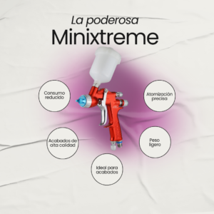 Pistola Retoques Sagola MiniXTREME gravedad