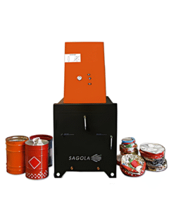 Compactadora de latas y cartón Sagola