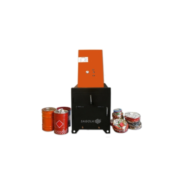 Compactadora de latas y cartón
