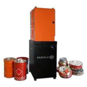 Compactadora de latas Sagola