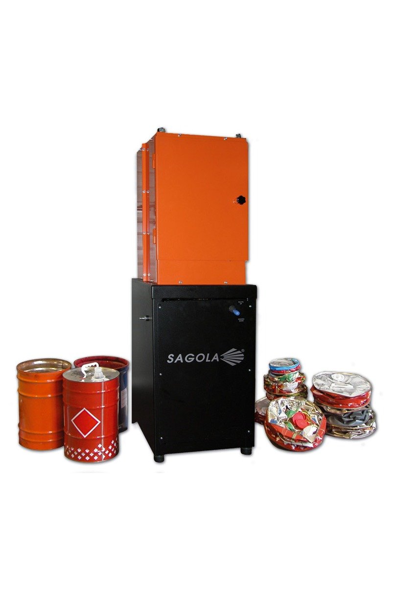 Compactadora de latas Sagola