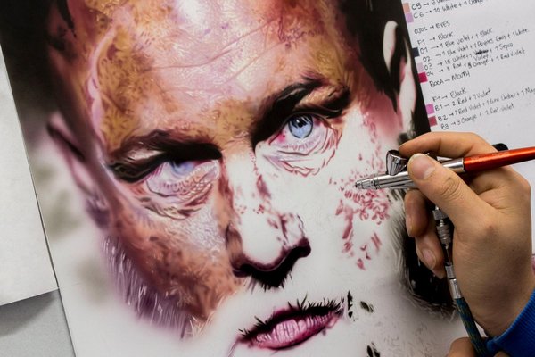 AEROGRAFO GRAVEDAD XTECH 100 0.20 Sagola - Imagen 2