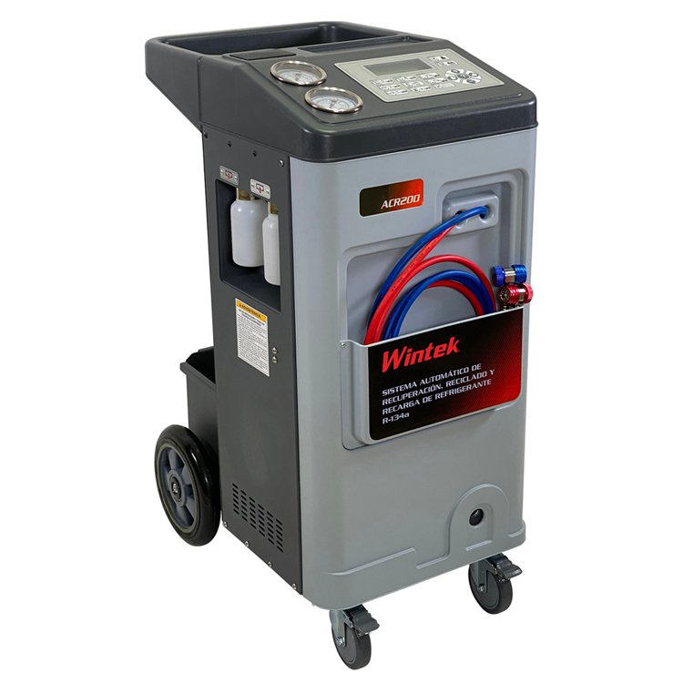 EQUIPO PARA RECUPERACION, RECARGA Y RECICLAJE DE AIRE ACONDICIONADO PARA GAS R134