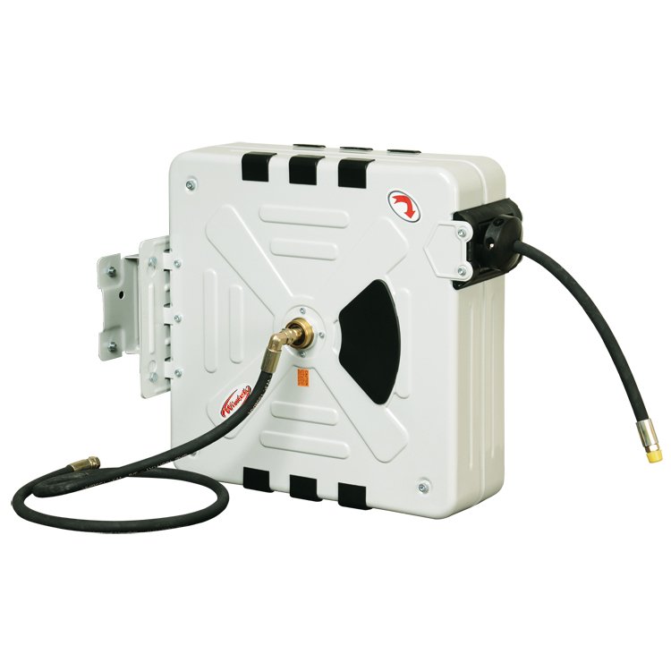 CARRETE CERRADO P/ GRASA MANGUERA 1/4 X 15 MTS PRO