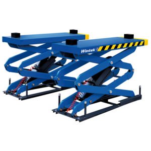 RAMPA DOBLE TIJERA 8000 LB SOBRE PISO