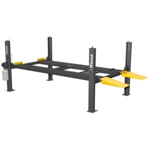 RAMPA 4 POSTES 8000 LB ESTACIONAMIENTO CON CHAROLAS