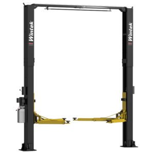 RAMPA 2 POSTES 12000 LB CON TRAVESANO AJUSTABLE